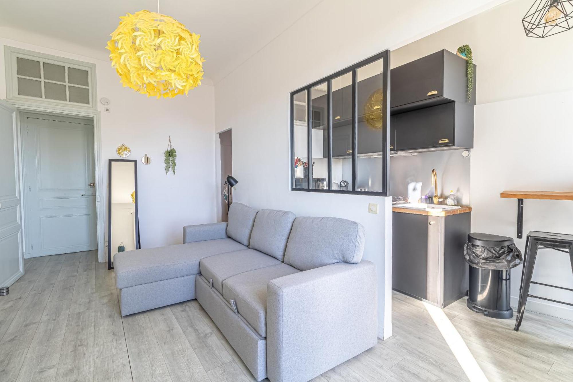 Charming Studio In The Heart Of Mentone Esterno foto